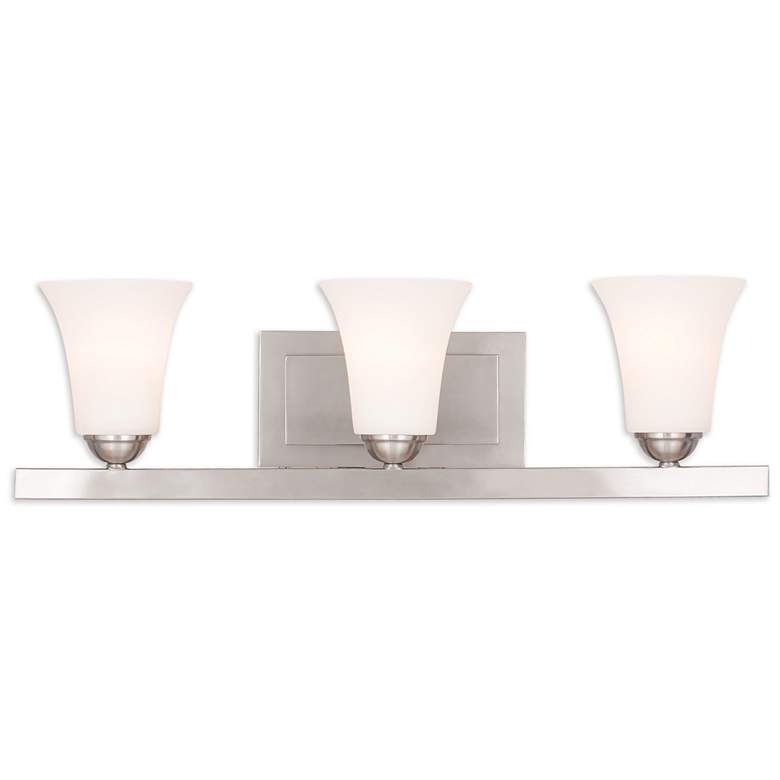 Image 2 3 Light Brushed Nickel Bath Vanity