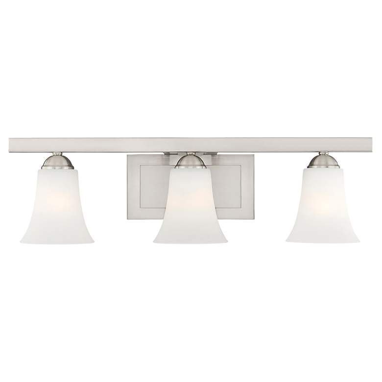 Image 3 3 Light Brushed Nickel Bath Vanity more views