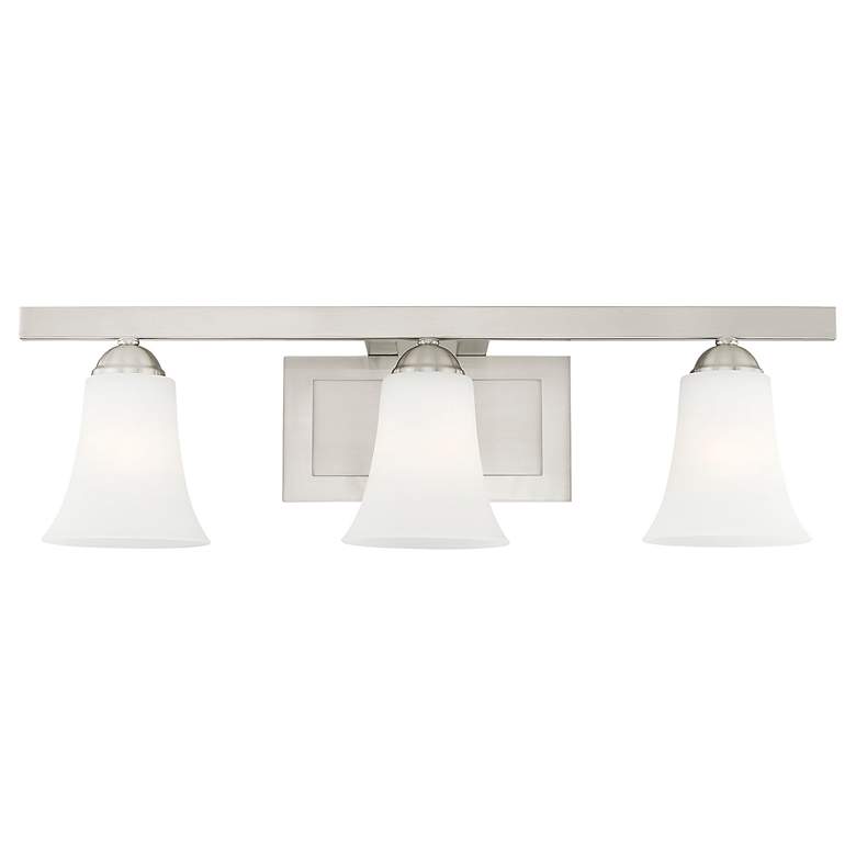 Image 5 3 Light Brushed Nickel Bath Vanity more views