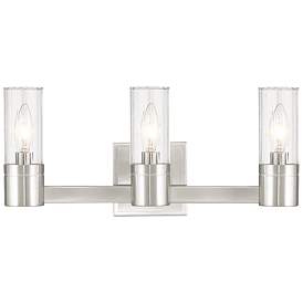 Image1 of 3 Light Brushed Nickel Bath Vanity