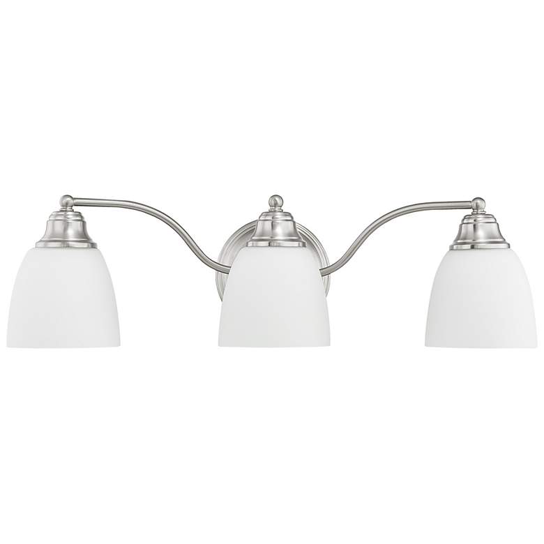 Image 5 3 Light Brushed Nickel Bath Vanity more views