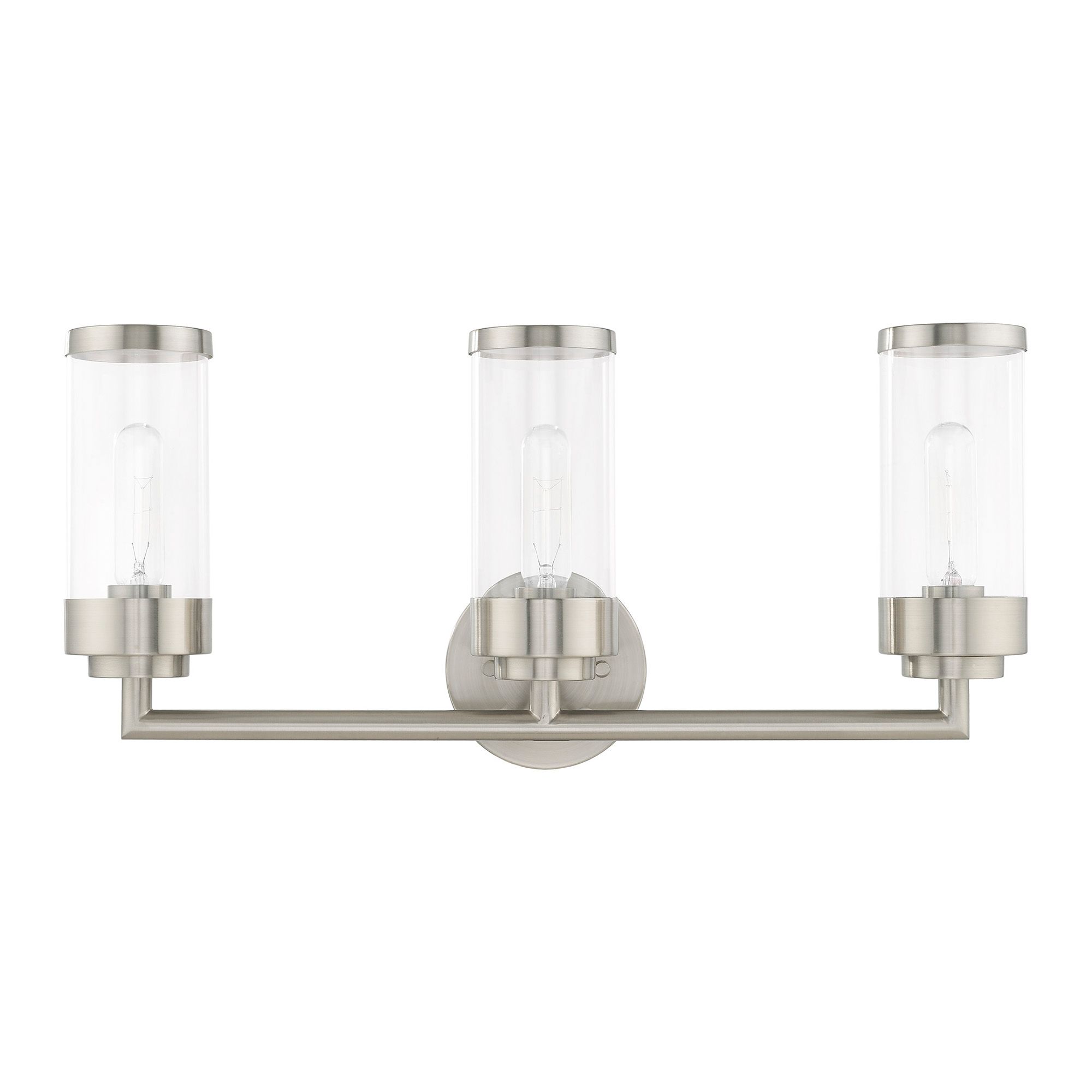 Image 3 3 Light Brushed Nickel Bath Vanity more views