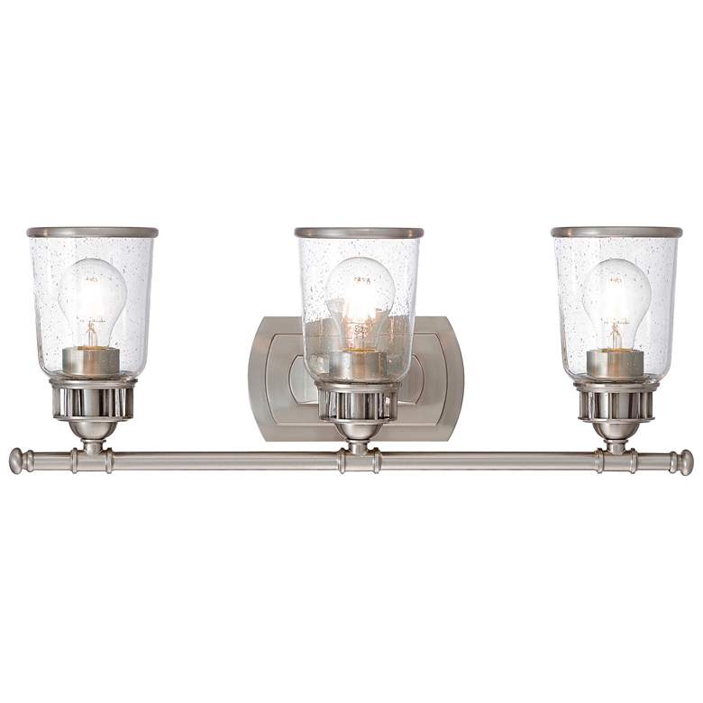 Image 2 3 Light Brushed Nickel Bath Vanity