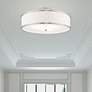 Thumbnail1 of 3 Light Brushed Nickel Ceiling Mount