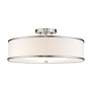 Thumbnail3 of 3 Light Brushed Nickel Ceiling Mount more views