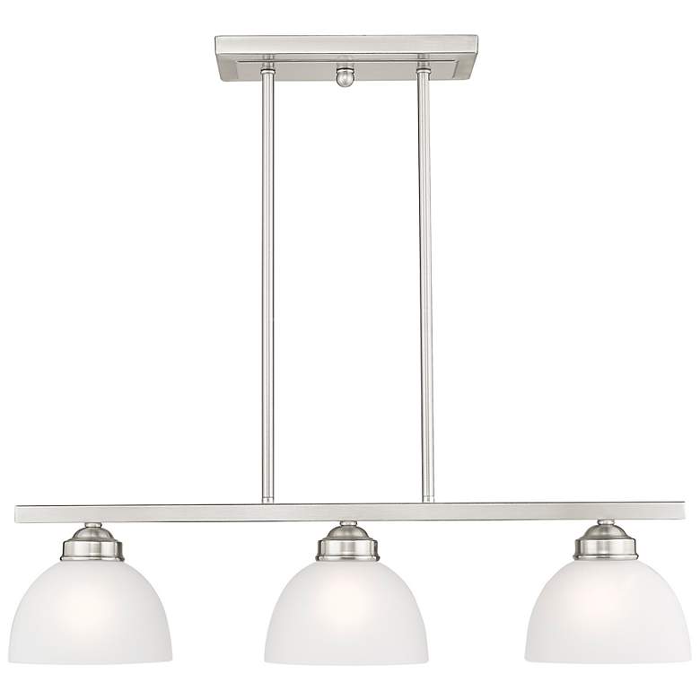 Image 2 3 Light Brushed Nickel Island