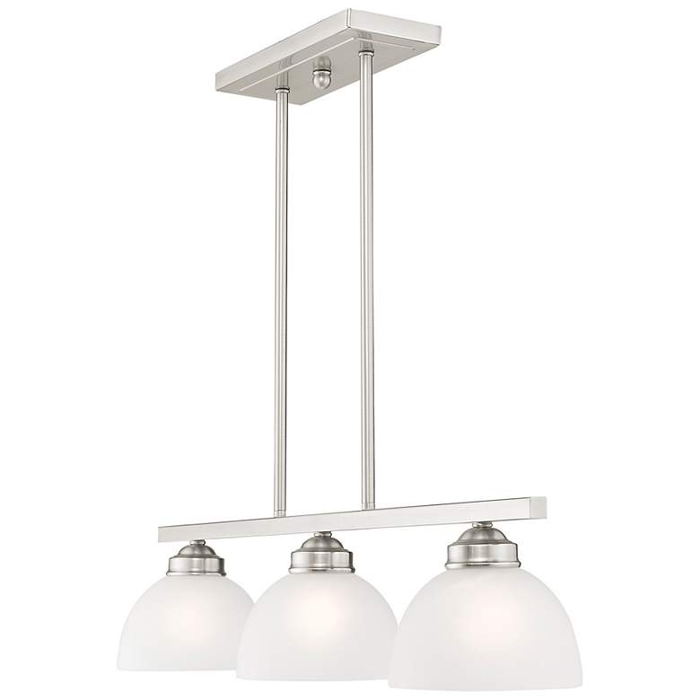 Image 6 3 Light Brushed Nickel Island more views