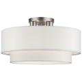 Livex Lighting Manorwood Brushed Nickel Collection