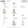 5_3 Light Brushed Nickel Pendant more views