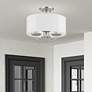 1_3 Light Brushed Nickel Semi-Flush