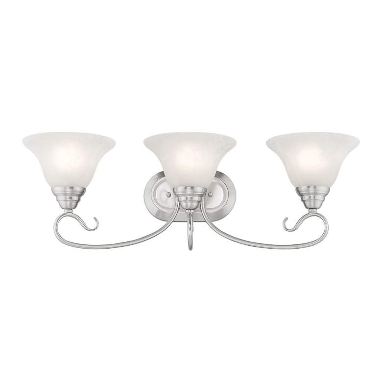 Image 4 3 Light Brushed Nickel Vanity more views