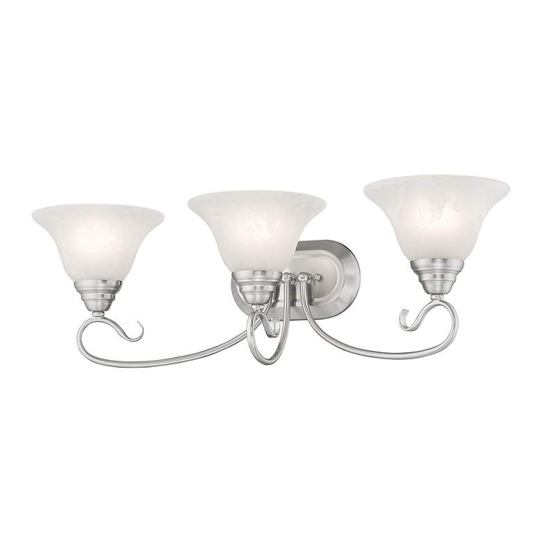 Image 6 3 Light Brushed Nickel Vanity more views