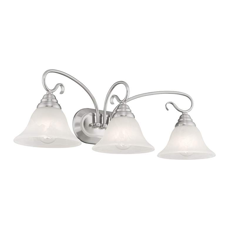 Image 7 3 Light Brushed Nickel Vanity more views