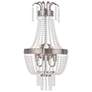 3 Light Brushed Nickel Wall Sconce