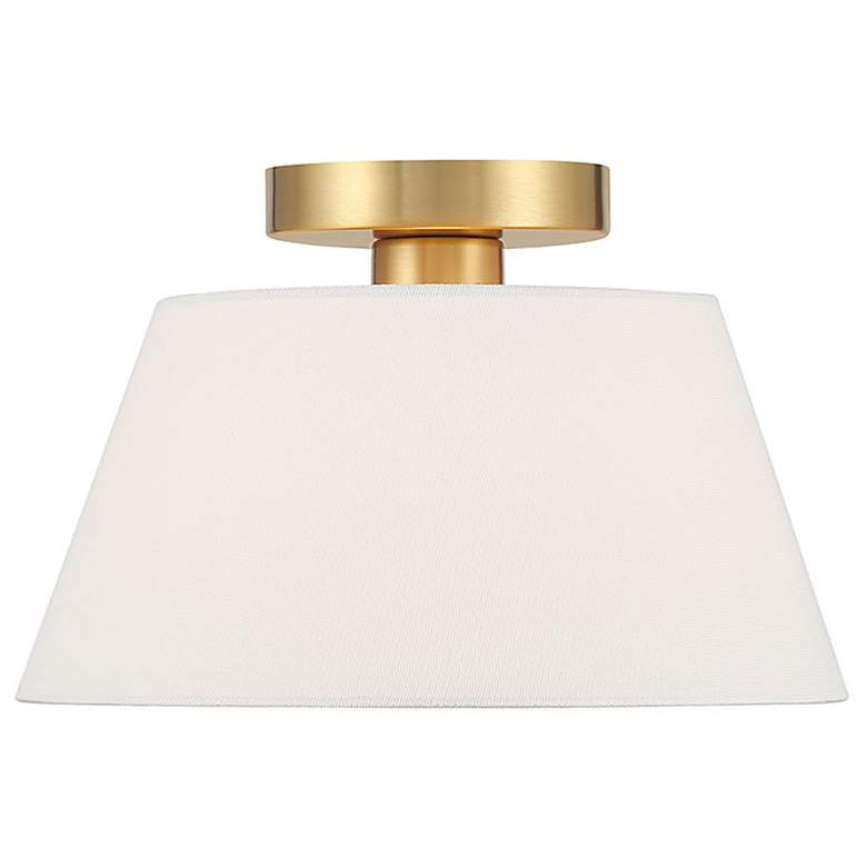 Image 1 3-Light Ceiling Light in Natural Brass