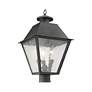4_3 Light Charcoal Outdoor Post Top Lantern more views