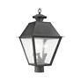 6_3 Light Charcoal Outdoor Post Top Lantern more views