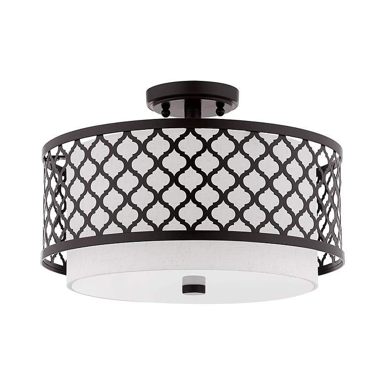 Image 3 3 Light English Bronze Ceiling Mount more views