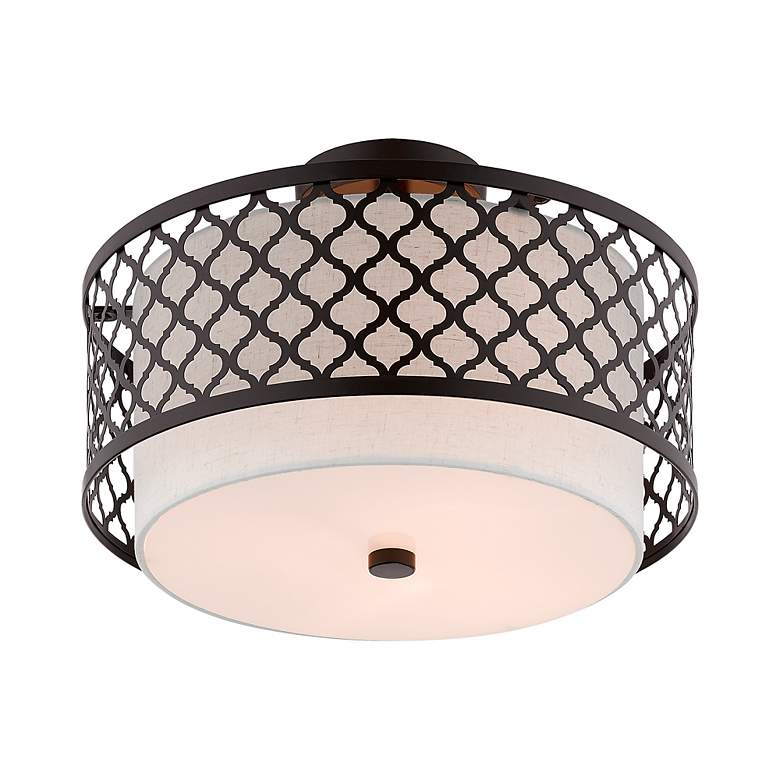 Image 6 3 Light English Bronze Ceiling Mount more views