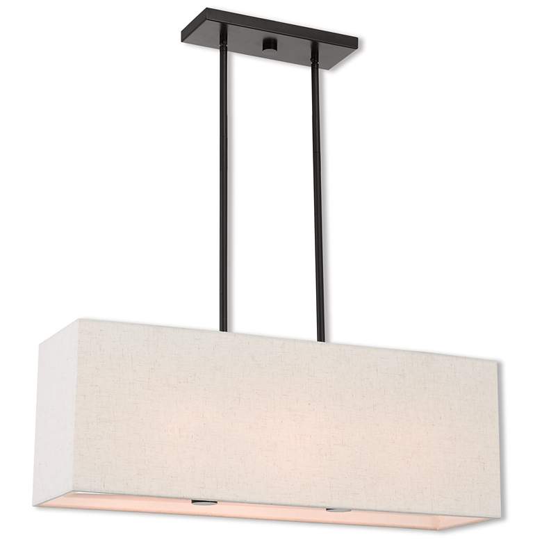 Image 1 3 Light English Bronze Linear Chandelier