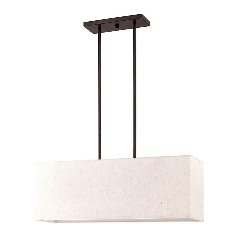 Image 3 3 Light English Bronze Linear Chandelier more views