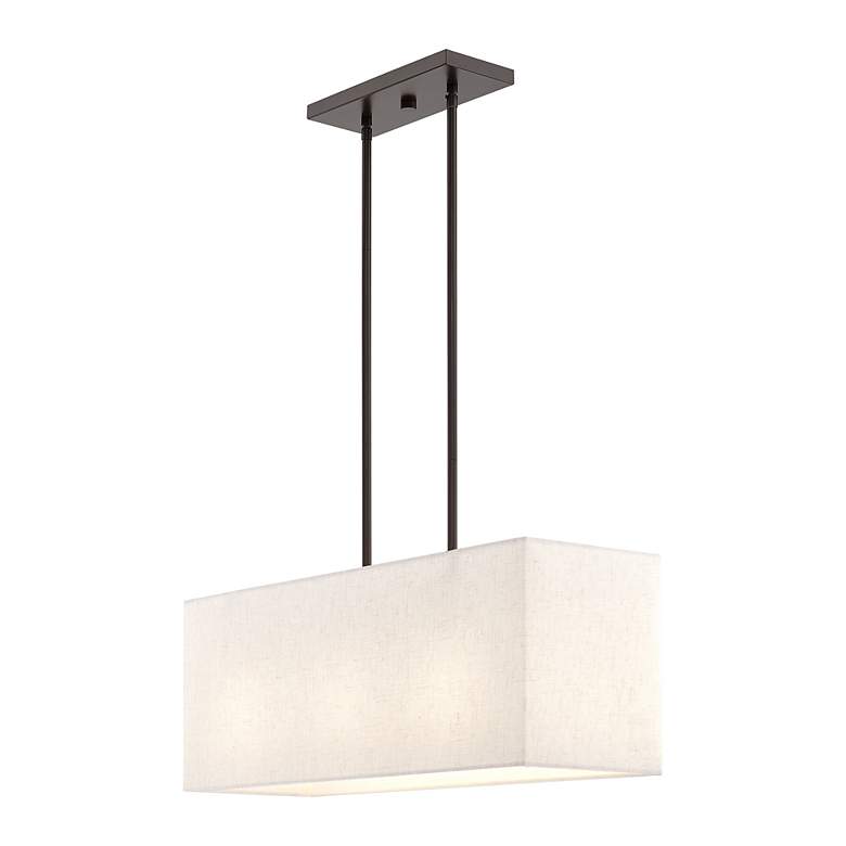 Image 5 3 Light English Bronze Linear Chandelier more views