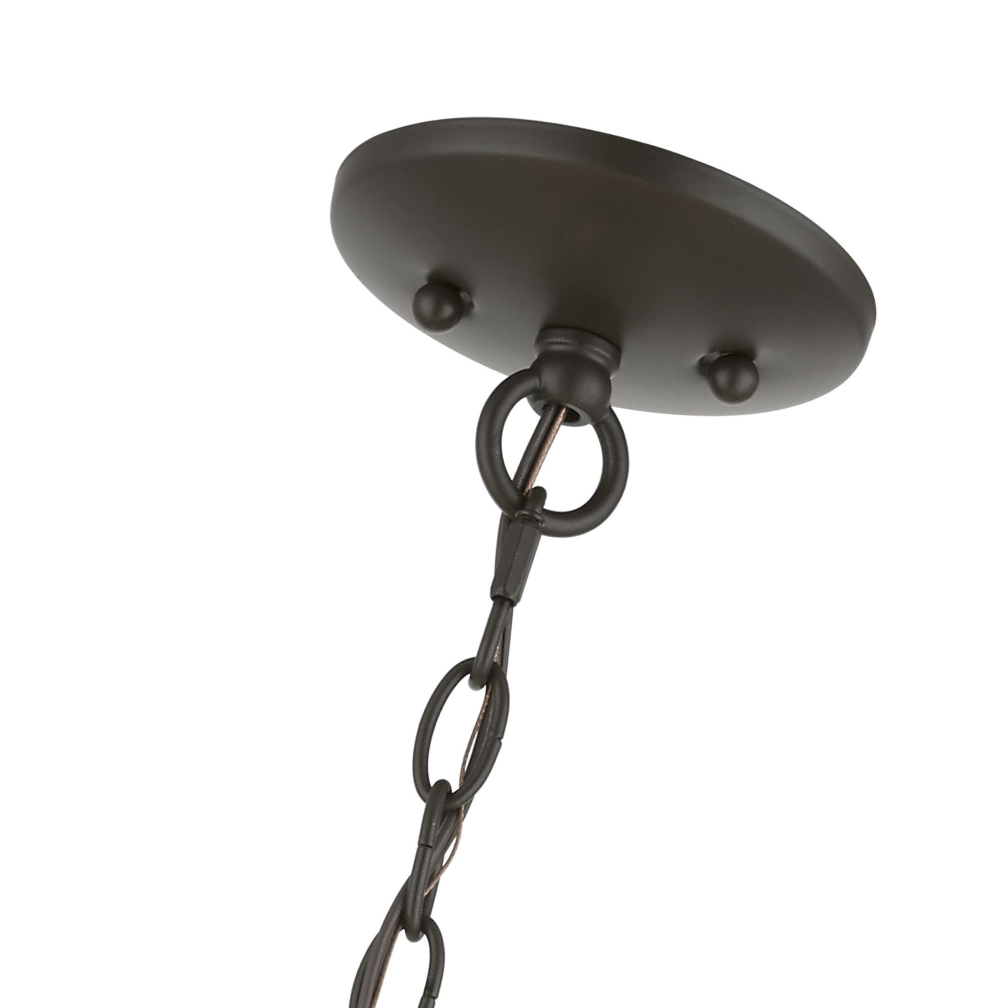 3 Light English Bronze Pendant - Made to Order