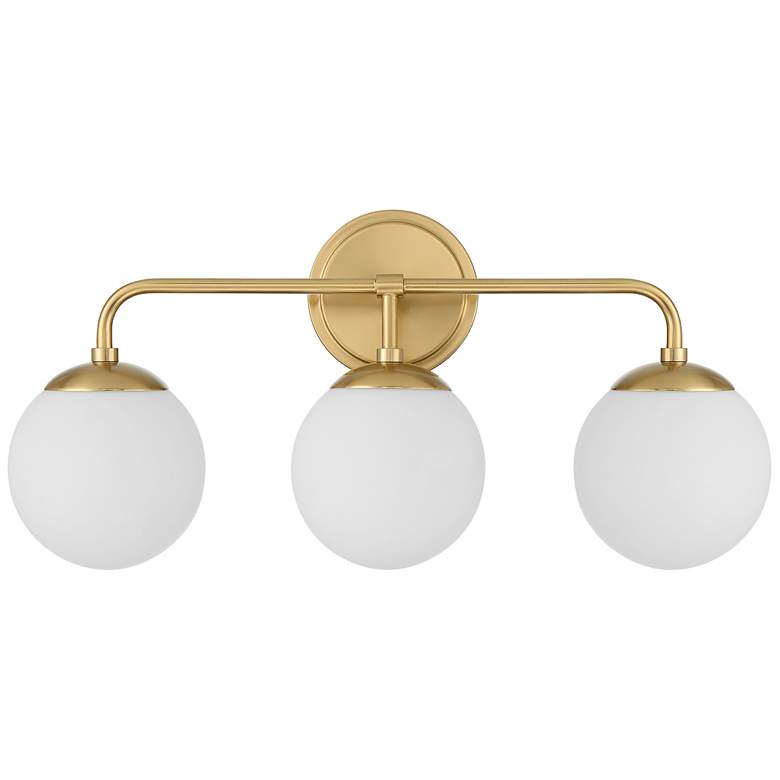 Image 5 3 Light Gold Bathroom Vanity more views