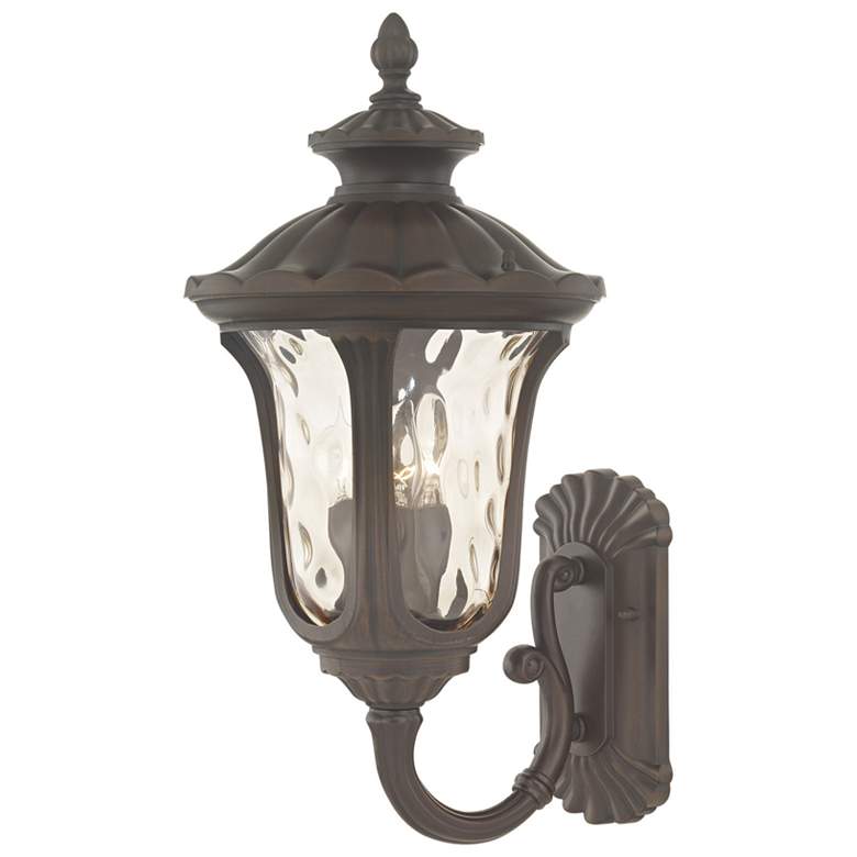 Image 1 3 Light Imperial Bronze Outdoor Wall Lantern
