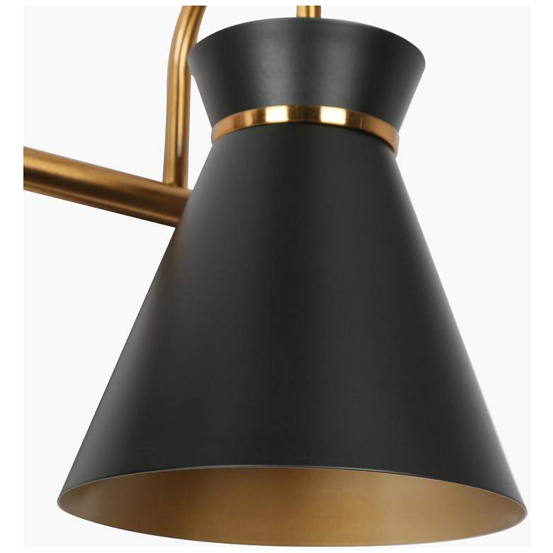 Image 2 3-Light Polished Brass Wall Sconce more views