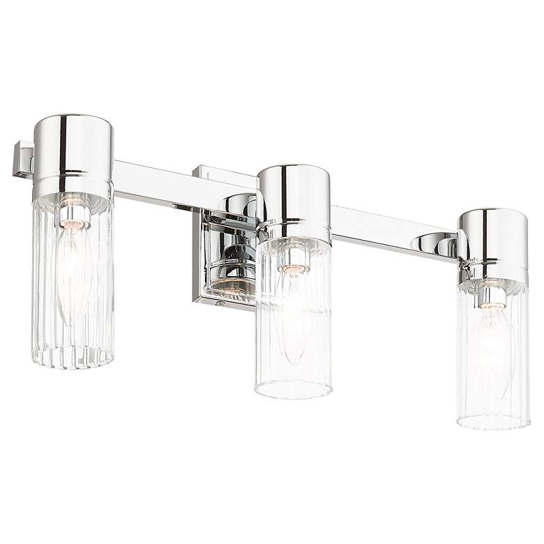 Image 6 3 Light Polished Chrome Bath Vanity more views