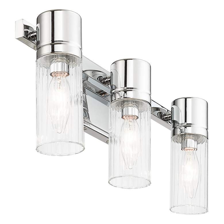 Image 7 3 Light Polished Chrome Bath Vanity more views