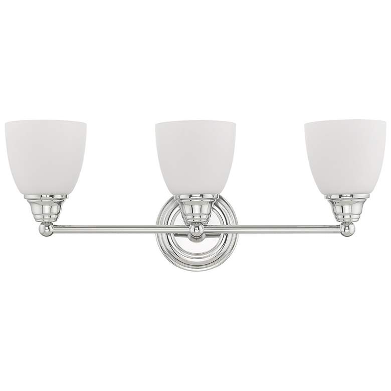 Image 3 3 Light Polished Chrome Bath Vanity more views