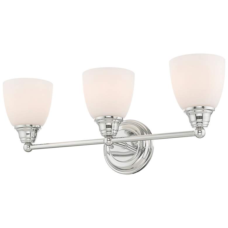 Image 4 3 Light Polished Chrome Bath Vanity more views