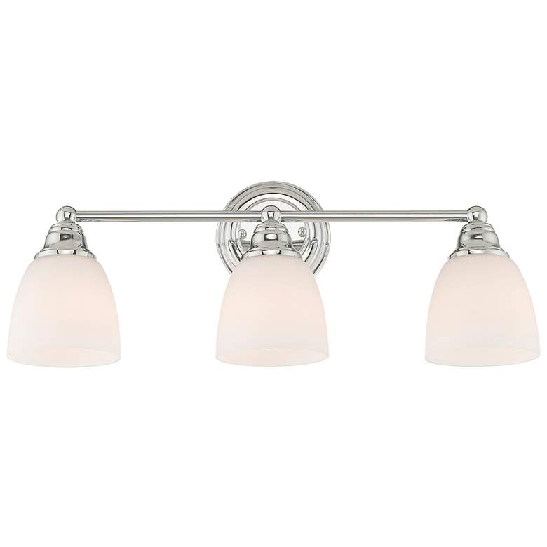 Image 5 3 Light Polished Chrome Bath Vanity more views