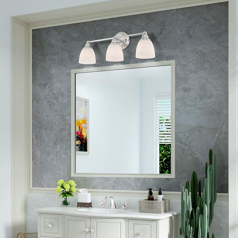 Image 7 3 Light Polished Chrome Bath Vanity more views