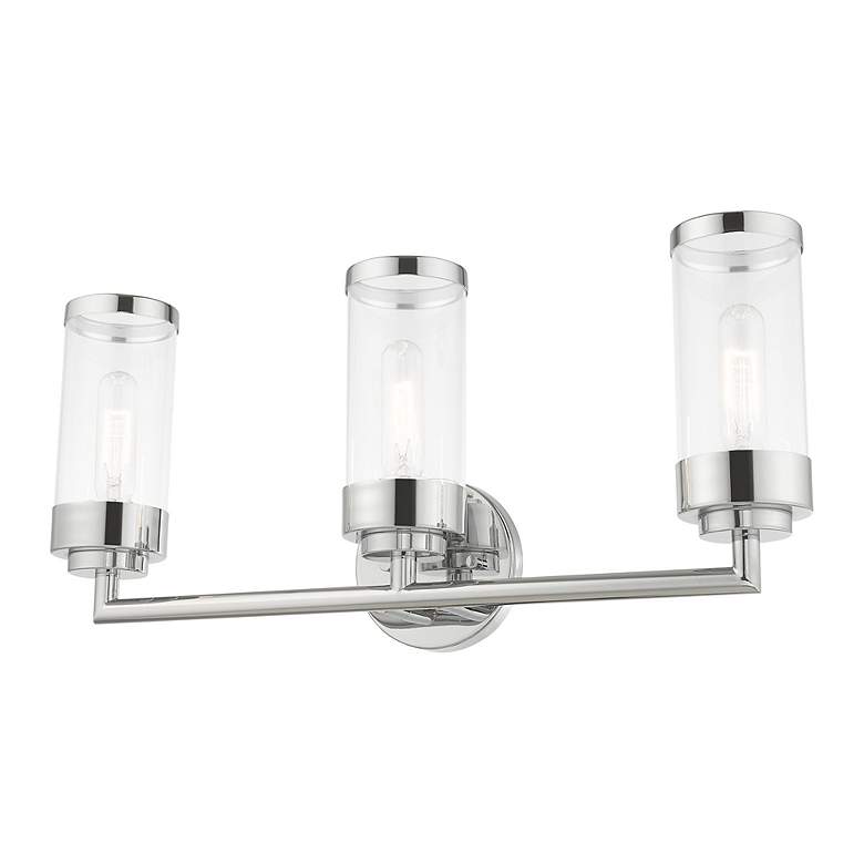 Image 7 3 Light Polished Chrome Bath Vanity more views