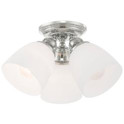 3 Light Polished Chrome Ceiling Mount