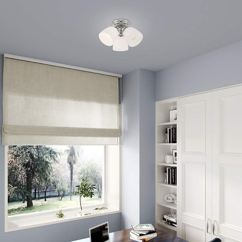 Image 6 3 Light Polished Chrome Ceiling Mount more views