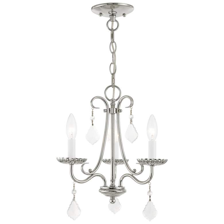 Image 1 3 Light Polished Chrome Mini Chandelier