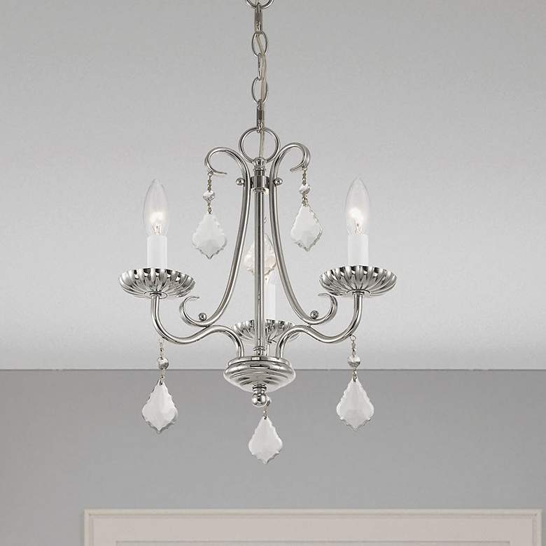 Image 1 3 Light Polished Chrome Mini Chandelier