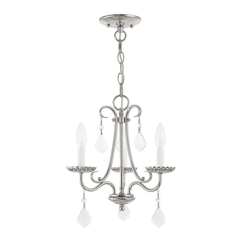 Image 3 3 Light Polished Chrome Mini Chandelier more views