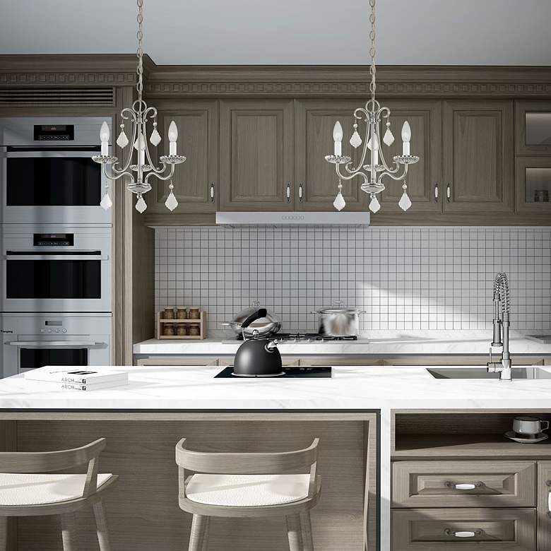 Image 6 3 Light Polished Chrome Mini Chandelier more views