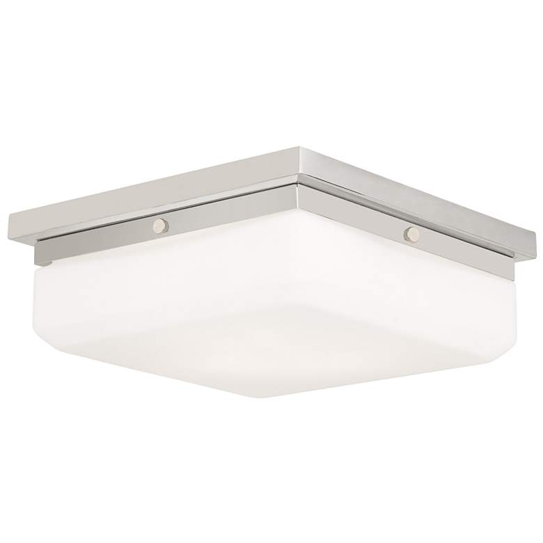 Image 1 3 Light Polished Nickel Ceiling Mount