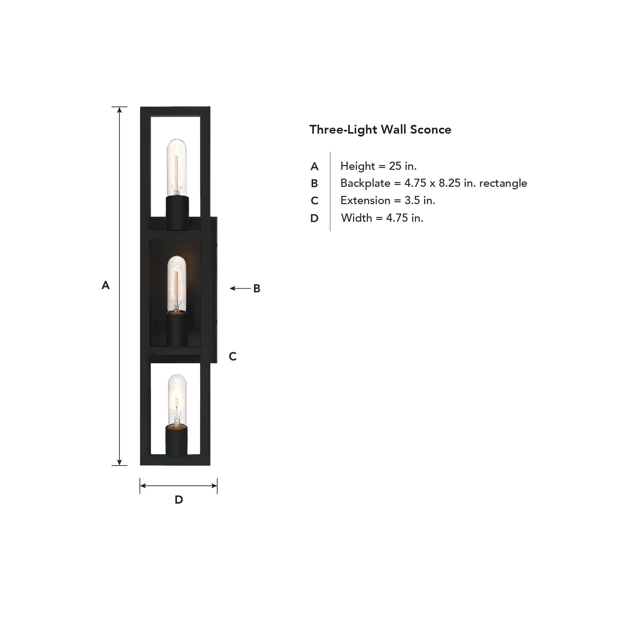 Image 4 3 Light Vanity more views