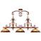 3 Light Verona Bronze Island