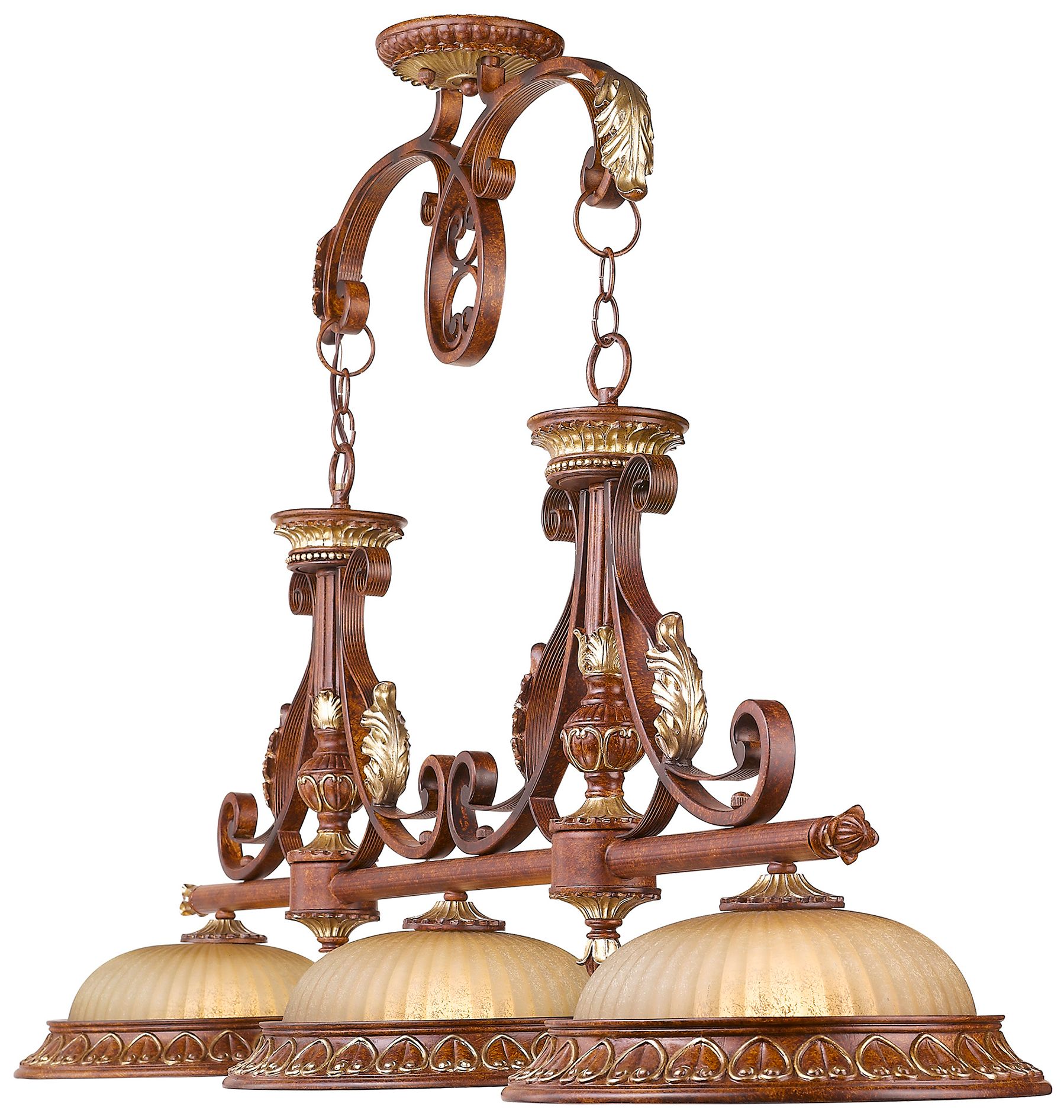 Image 6 3 Light Verona Bronze Island more views