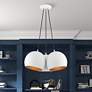 1_3 Light White Globe Pendant