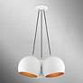 5_3 Light White Globe Pendant more views