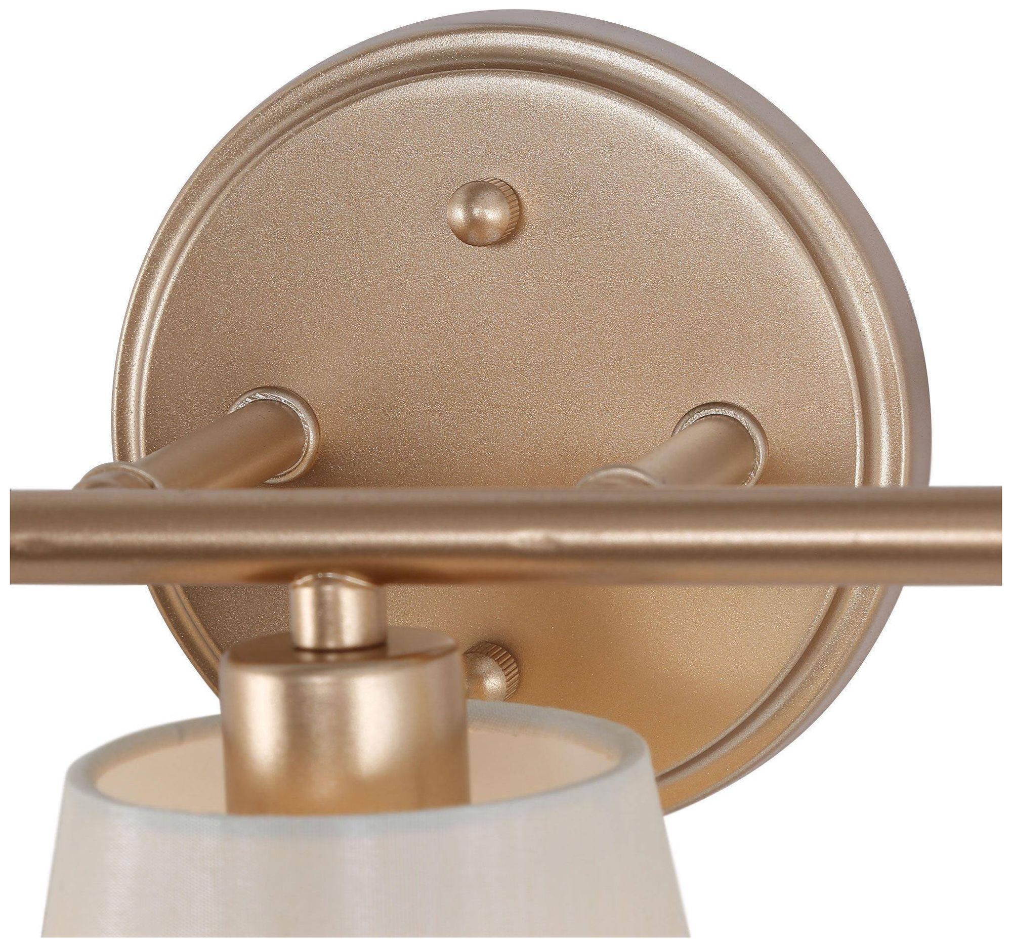 Image 5 3-Lights 20.1"W Tapered Dark Gold  Wall Lamp more views